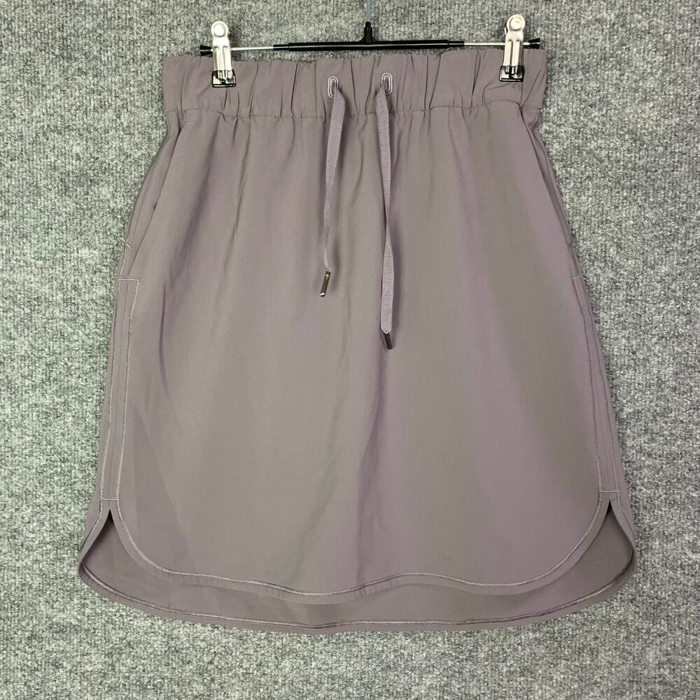 Lululemon On The Fly‎ Skirt Performance Drawstring Outdoors Size 6